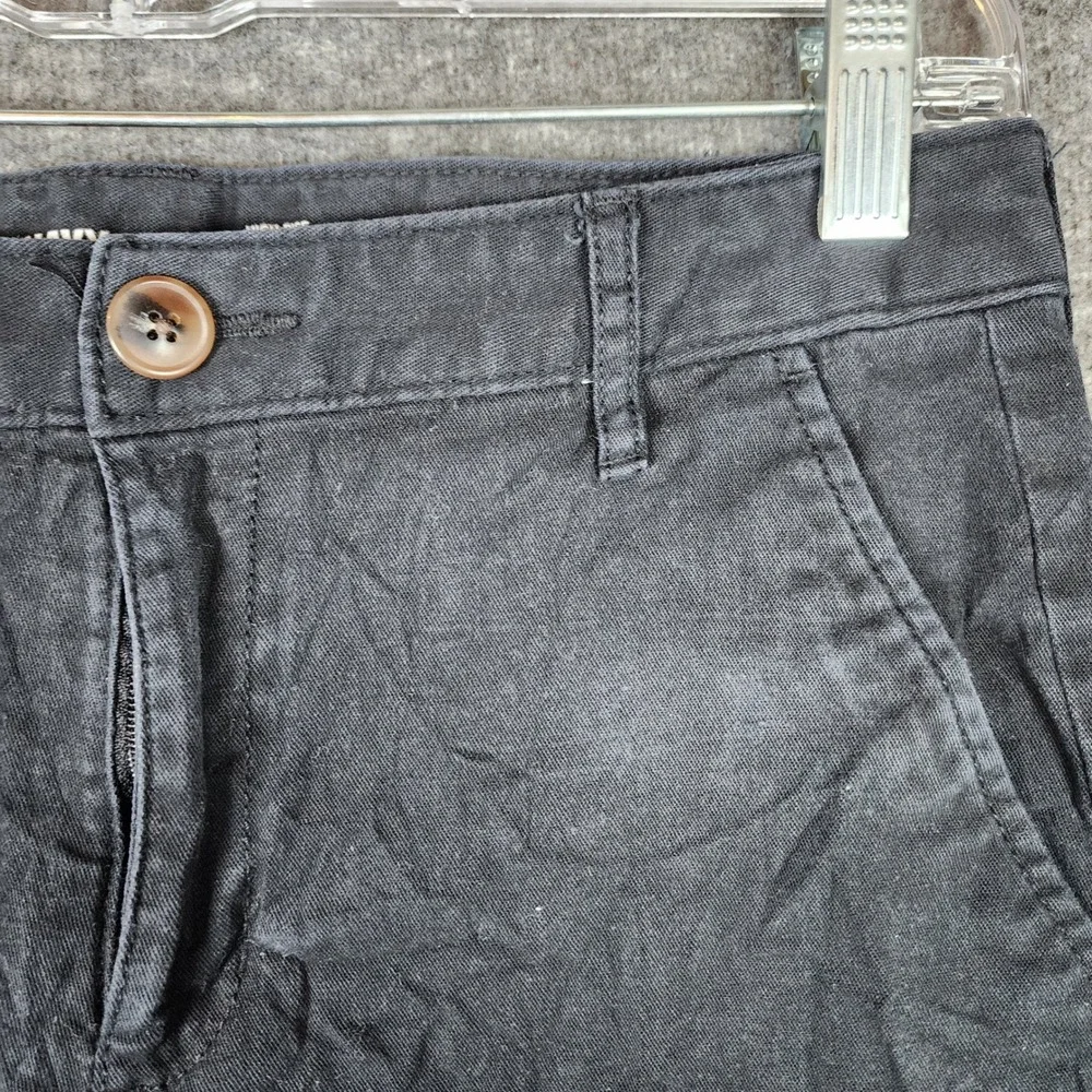Old Navy Pants Womens 6 High Rise Skinny Black Adjustable Waist EUC